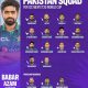 T20 World Cup squad
