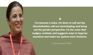Justice Ayesha Malik makes it to world's 100 inspiring women list
