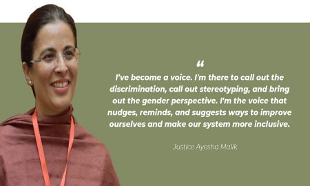 Justice Ayesha Malik makes it to world's 100 inspiring women list