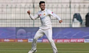 England 281 all out as Abrar Ahmed takes seven on debut
