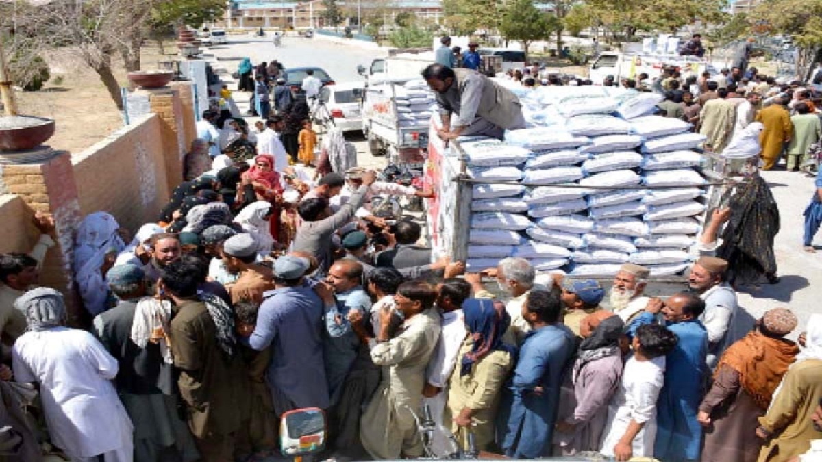 free flour distribution