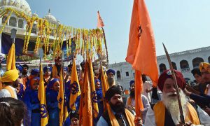 Baisakhi Festival Wraps Up At Gurdwara Punja Sahib With Enthusiasm and Devotion