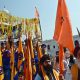 Baisakhi Festival Wraps Up At Gurdwara Punja Sahib With Enthusiasm and Devotion