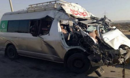 Truck Collides With Mini Truck Near Keenjhar Lake, Leaving 9 Dead In Thatta