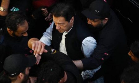 Former Pakistan Prime Minister and leader of the Pakistan Tehreek-e-Insaf (PTI) party, Imran Khan, was arrested on Tuesday by Rangers