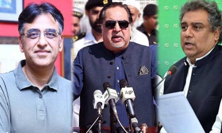 Key Leaders Ali Zaidi and Makhdoom Khushro Bakhtiar Depart from PTI in Wake of May 9 Events