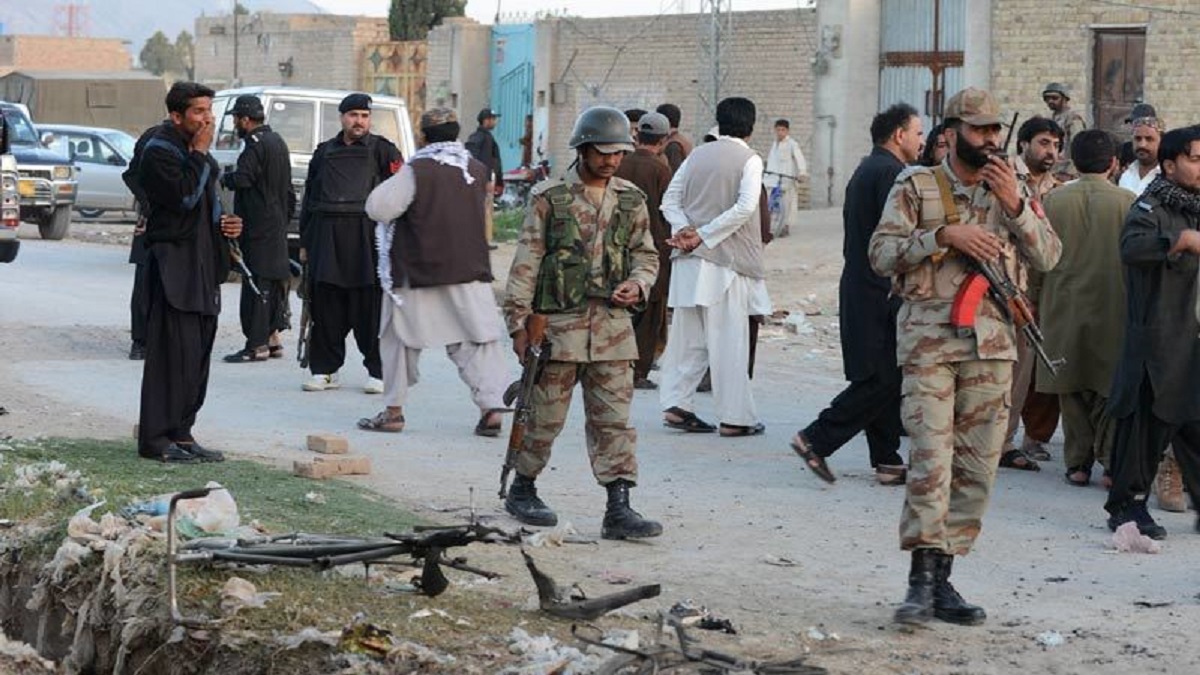 Seven Soldiers and a Civilian Martyred In Terrorist Attack In Balochistan