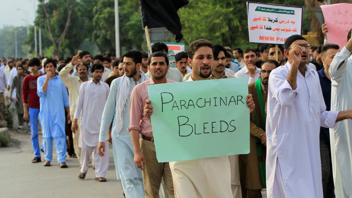 Protests Erupt in Parachinar Following Killing of 8 People