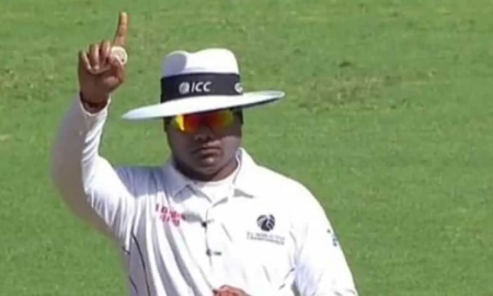 Prominent Indian Umpire Nitin Menon Discusses Pressures of Officiating in High-Stakes Cricket Matches