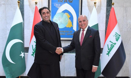 Pakistani Foreign Minister and Iraqi President Pledge to Bolster Bilateral Relations