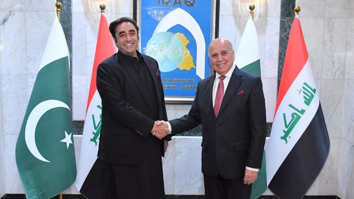 Pakistani Foreign Minister and Iraqi President Pledge to Bolster Bilateral Relations