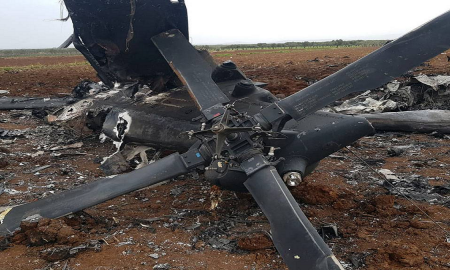 us helicopter crash in syria